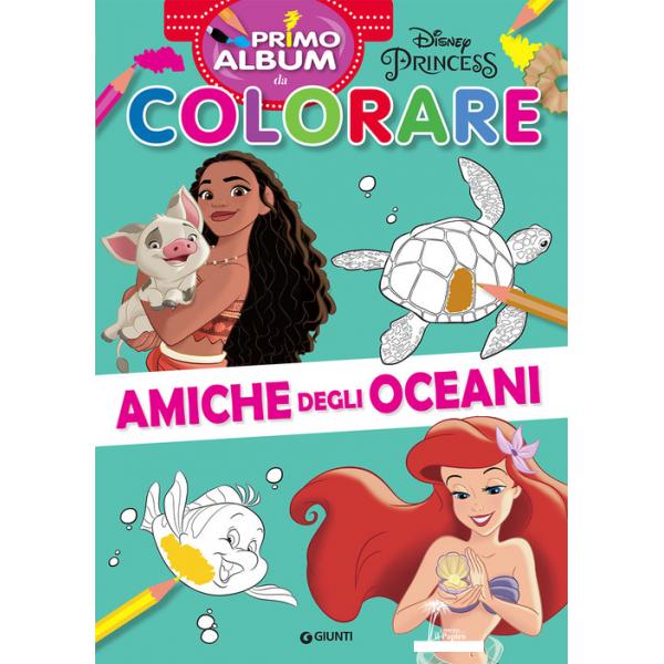 Amiche degli oceani. Primo album da colorare. Ediz. a colori - Libro -  Disney Libri - Primo album da colorare