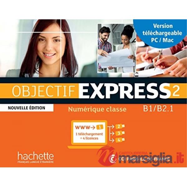 OBJECTIF EXPRESS 2 N. ED. MANUEL NUMERIQUE (CARD)