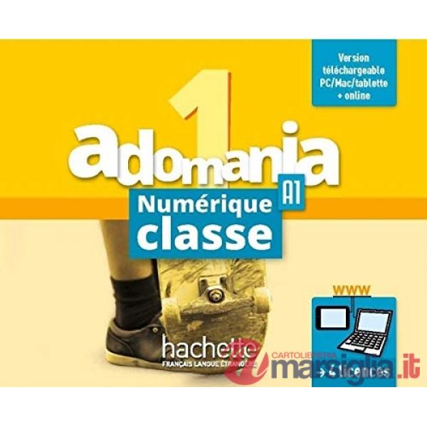 ADOMANIA 1 MANUEL NUMERIQUE ENSEIGNANT (USB-K)