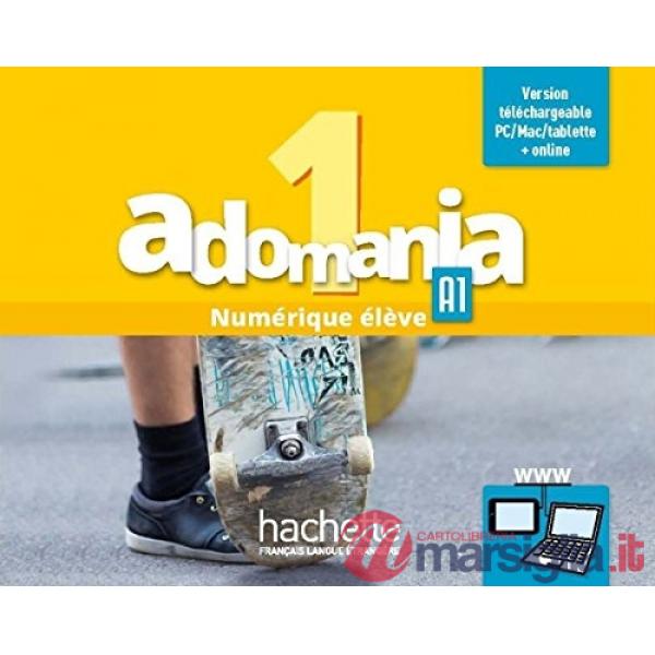 ADOMANIA 1 - MANUEL NUMERIQUE ELEVE (CARD)