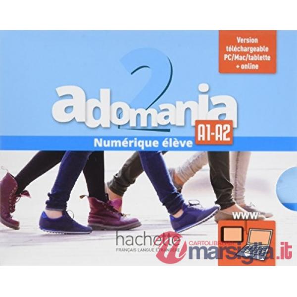 ADOMANIA 2 - MANUEL NUMERIQUE ELEVE (CARD)