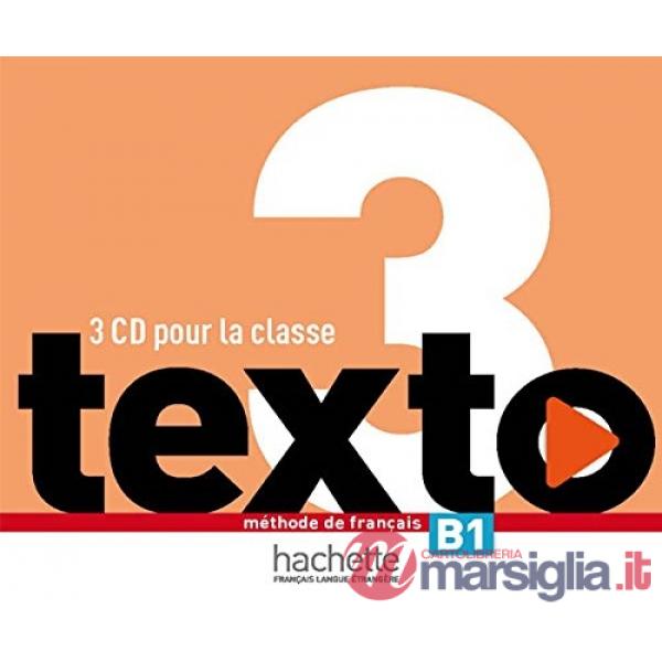 TEXTO 3 CD AUDIO CLASSE (X2)