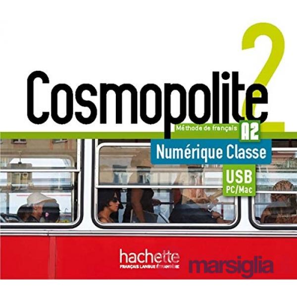 COSMOPOLITE 2: MANUEL NUMERIQUE ENSEIGNANT (USB-K)