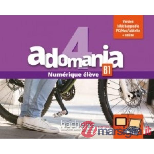 ADOMANIA 4 MANUEL NUMERIQUE ELEVE (CARD)