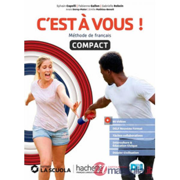C'EST A VOUS: VOL. UNICO (LIVRE & CAHIER)