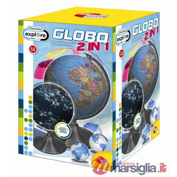 DISCOVERY MAPPAMONDO E PLANETARIO 2 IN 1
