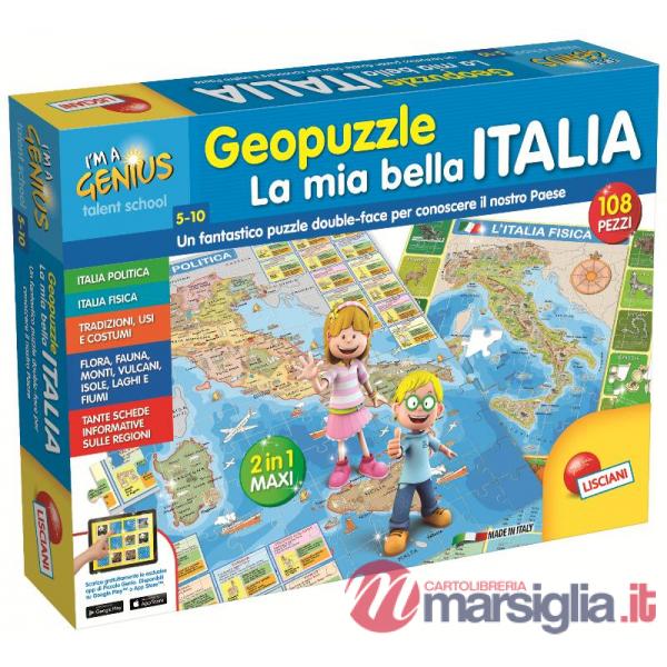 I'M A GENIUS. GEOPUZZLE ITALIA