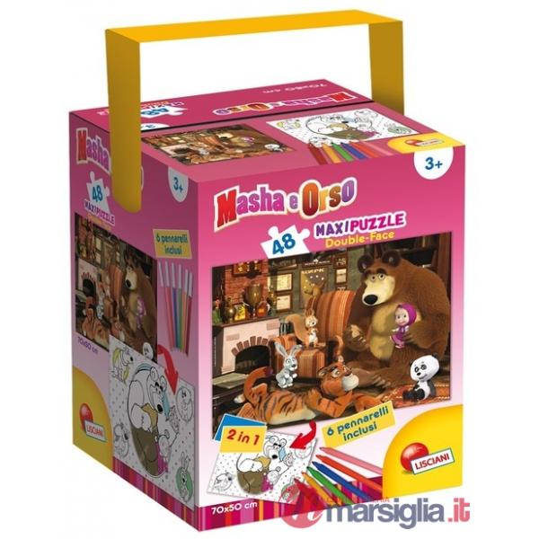 PUZZLE + COLOR FUSTINO MAXI 48 MASHA E ORSO 2
