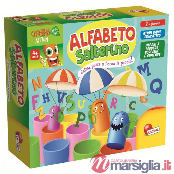 CAROTINA EDU-ACTION L'ALFABETO SALTERINO