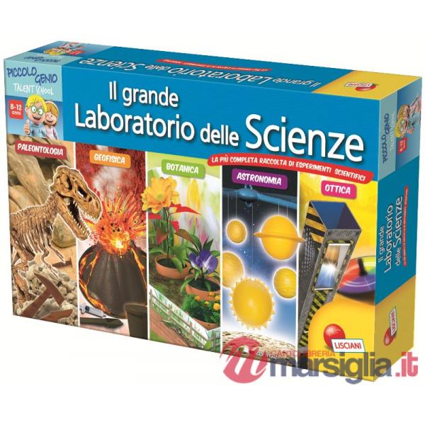 PICCOLO GENIO GRANDE LABORATORIO SCIENZE