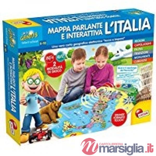 PICCOLO GENIO MAPPA ELETTRONICA INTERATTIVA ITALIA
