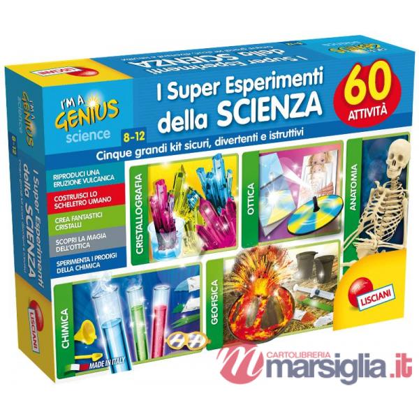 PICCOLO GENIO I SUPER ESPERIMENTI DELLA SCIENZA