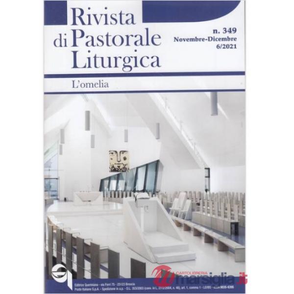 Rivista di pastorale liturgica (2021). Vol. 6