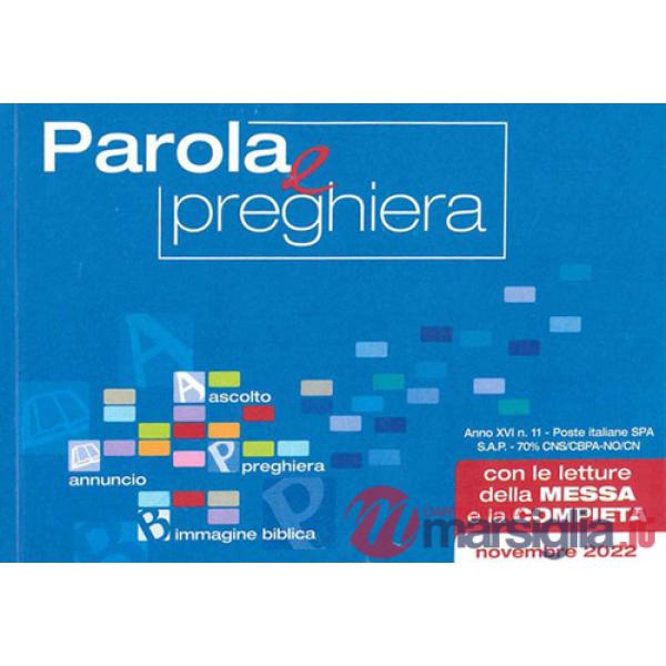 Parola e preghiera (2022). Vol. 11: Novembre