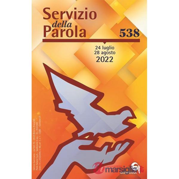 Servizio della parola (2022). Vol. 538