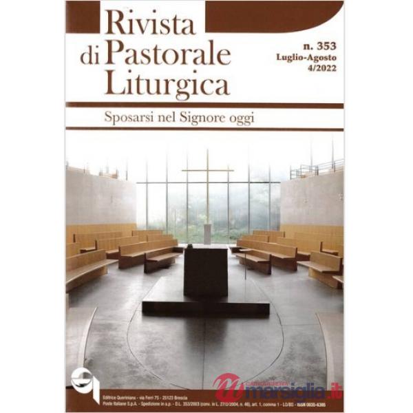 Rivista di pastorale liturgica (2022). Vol. 4