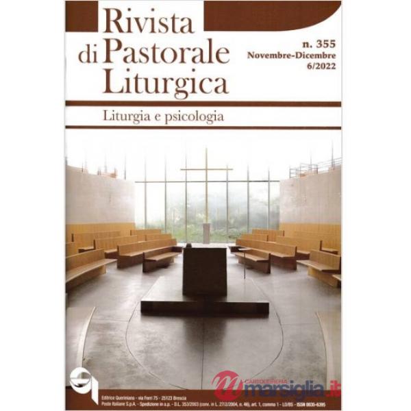 Rivista di pastorale liturgica (2022). Vol. 6
