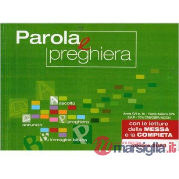 Parola e preghiera (2023). Vol. 10: Ottobre