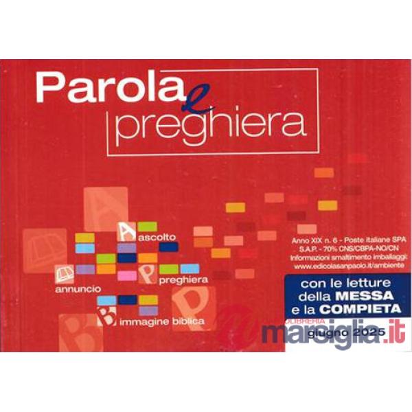 Parola e preghiera (2025). Vol. 6: Giugno