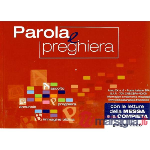 Parola e preghiera (2026). Vol. 6: Giugno