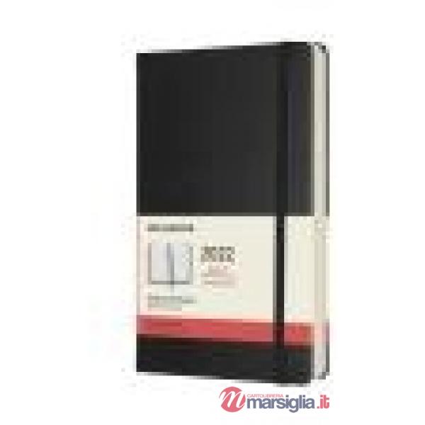 12 months, daily. Large, hard cover, black