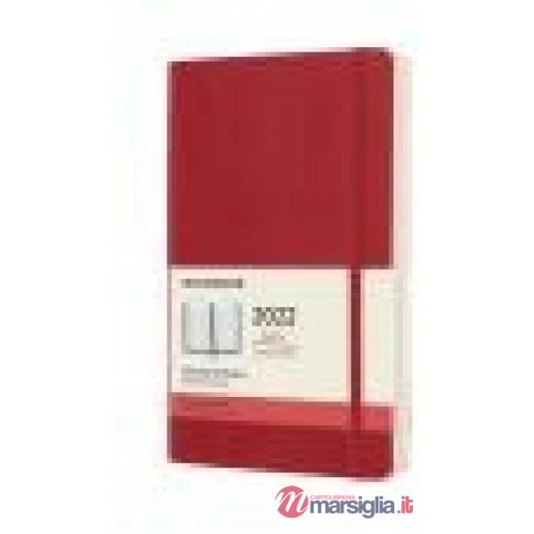 12 months, daily. Large, soft cover, scarlet red