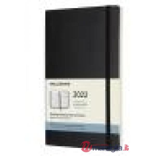 12 months, monthly.Large,soft cover, black