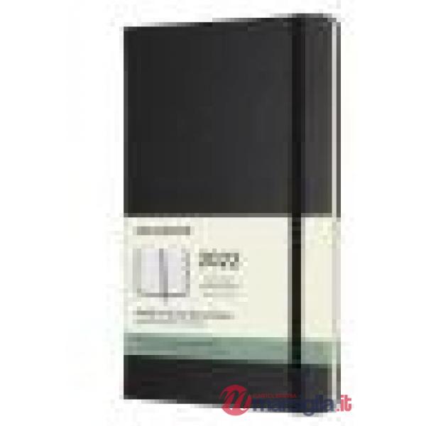 12 months, weekly horizontal. Large, hard cover, black
