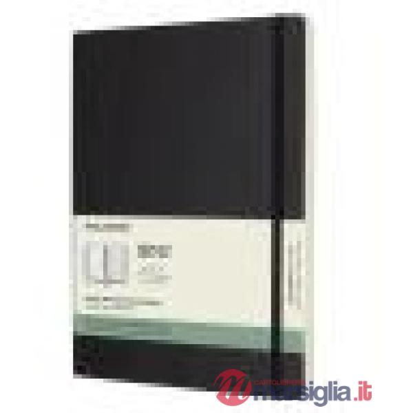 18 months, weekly notebook. Extra-large, soft cover, black