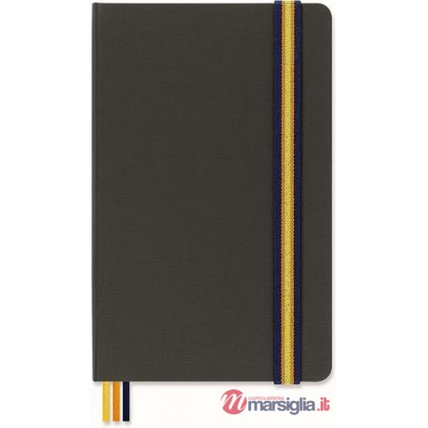 Notebook K-Way. Large, plain, green
