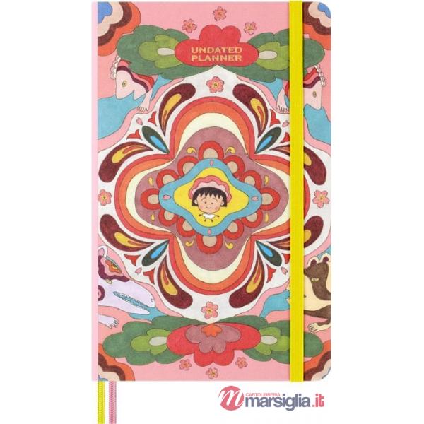 Sakura undated weekly notebook. Large, no box, black