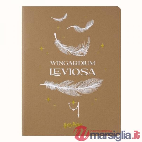Cahier Harry Potter Wingardium Leviosa. Extra-large