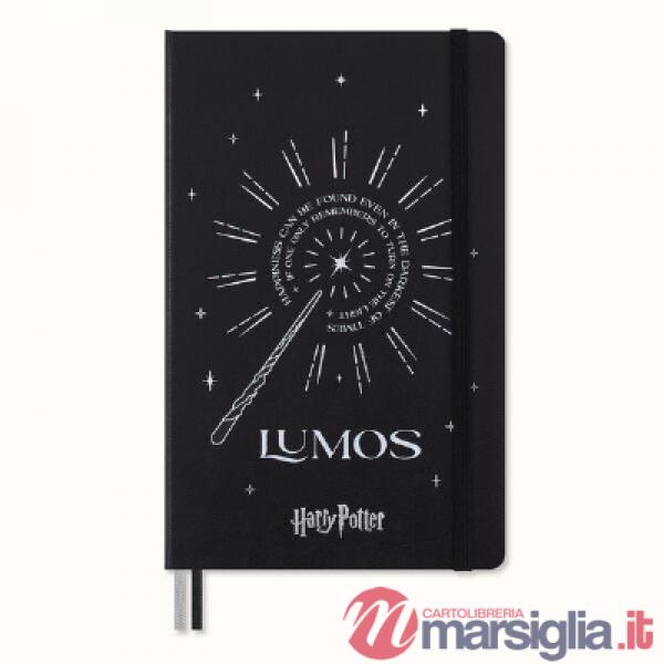 Notebook Harry Potter Lumos. Large, ruled