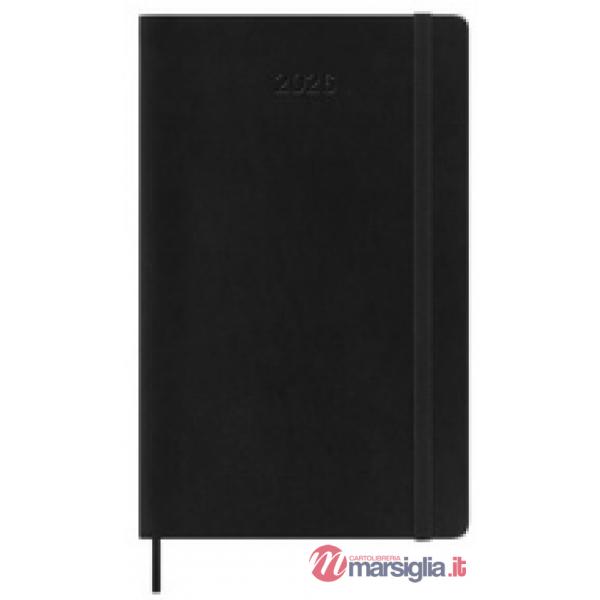 12 months, daily. Large, soft cover, black