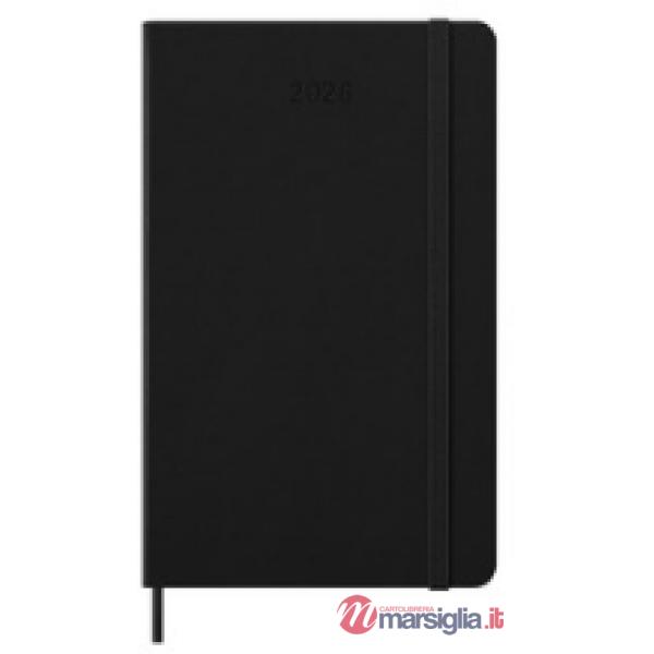 12 months, Pro, weekly, vertical. Large, hard cover, black
