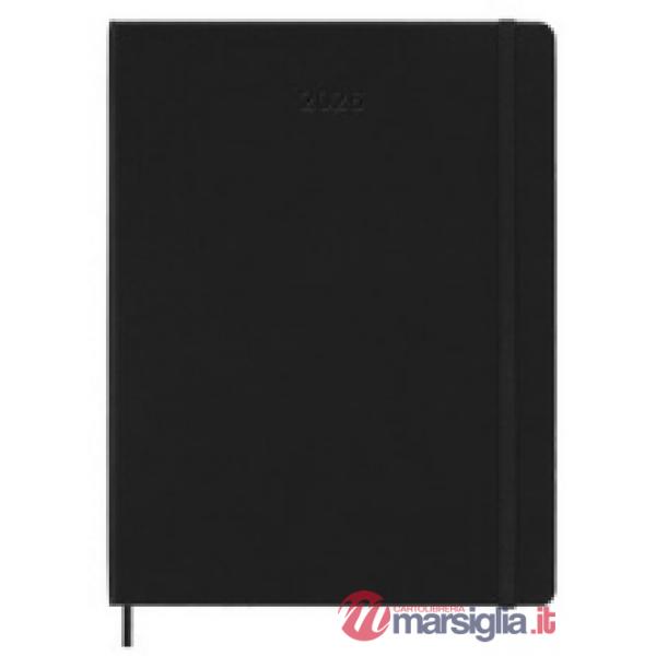 12 months, Pro, weekly, vertical. Extra-large, hard cover, black