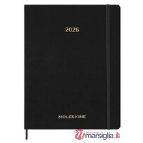 Essential planner wkly vert. XXL, black