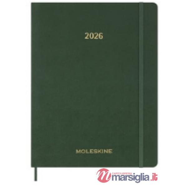 Essential planner wkly vert. XXL, m. green