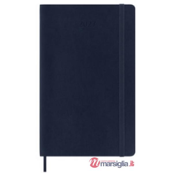 12 month daily. Large, sapphire blue, soft cover 2027