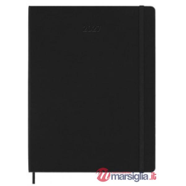 12 month, weekly notebook. XL, black, hard cover 2027