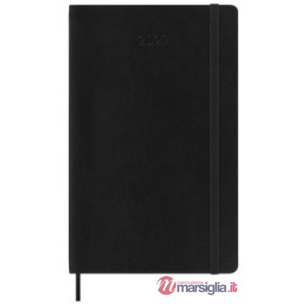 12 month, weekly, horizontal. Large, black, soft cover 2027
