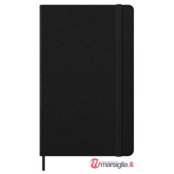 12 month, weekly vertical. Large, black, hard cover 2027