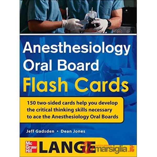 Anesthesiology oral board flash cards