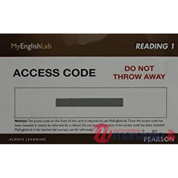 MYENGLAB READING 1 (STUDENT ACCESS CODE)