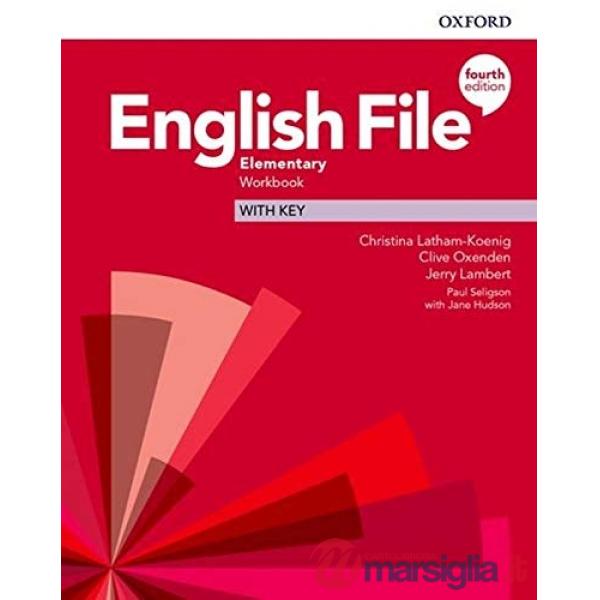 ENGL FILE 4E ELEM WB W/KEY