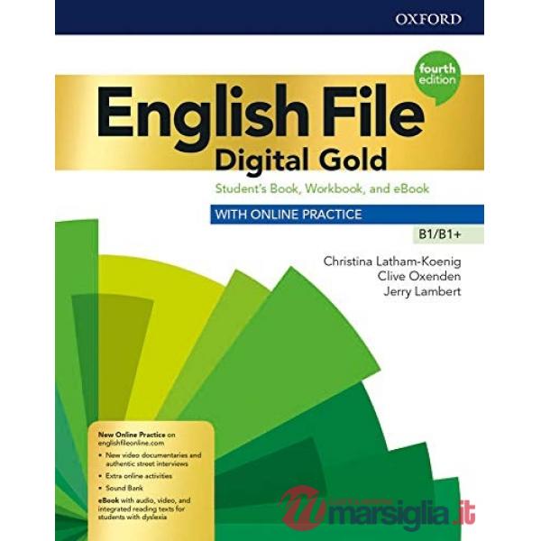ENGL FILE 4E DIG GOLD B1/B1 + : SB/WB W/KEY + ECHK + EBK + SRC
