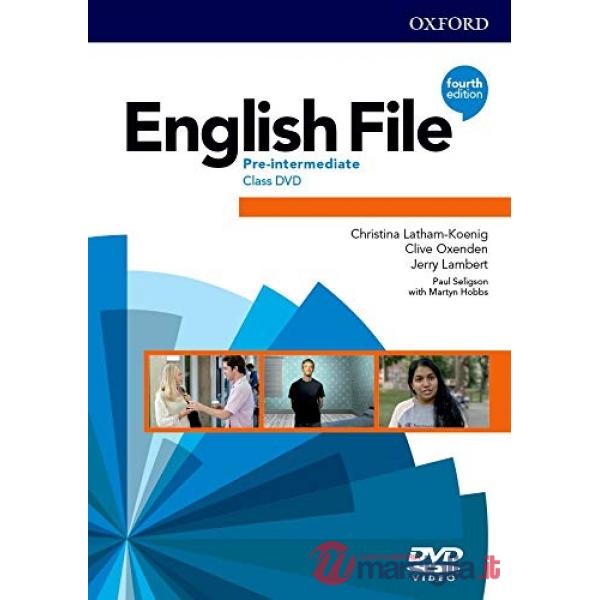 ENGL FILE 4E PRE - INT: CL DVD