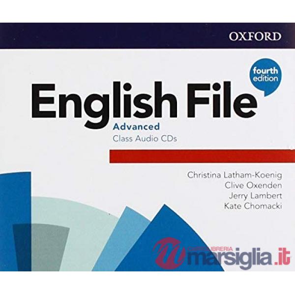 ENGL FILE 4E ADV: CL CD (X3)