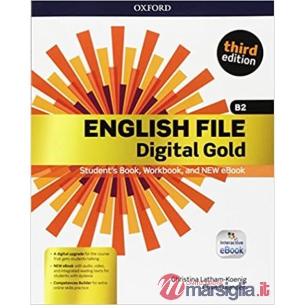 ENGL FILE 4E DIG GOLD B2: SB/WB W/O KEY + EBK + EC
