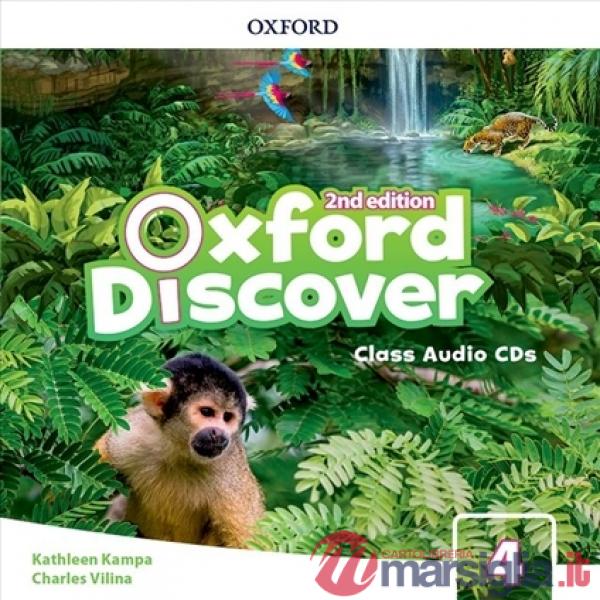 OXFORD DISCOVER 2E 4 CLASS CDS